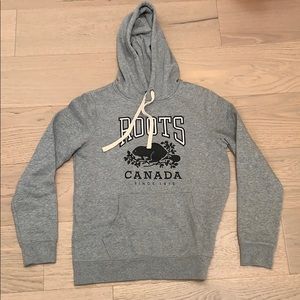 Grey ROOTS CANADA hoodie